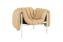 Puffy Lounge Chair, Sand Leather / Cream (UK), Art. no. 20645 (image 1)