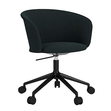 Kendo Swivel Chair 5-star Castors, Pine / Black