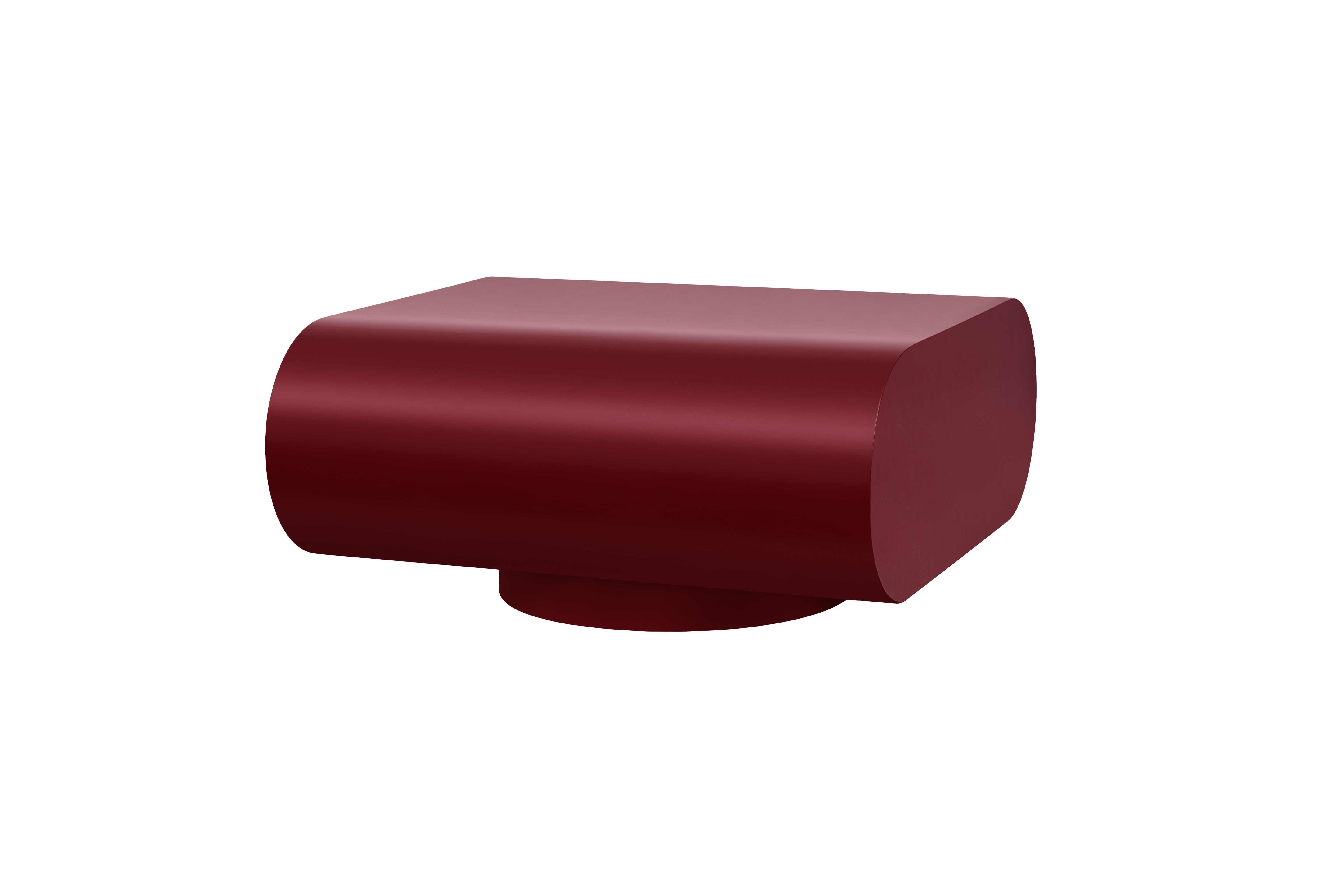 Stump Coffee Table Medium, Wine Red, Art. no. 31043 (image 1)