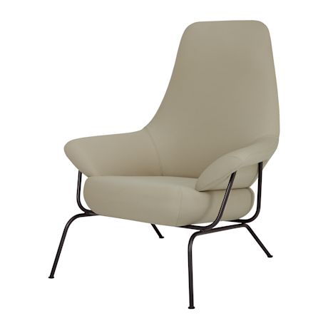 Hai Lounge Chair, Light Beige (UK)