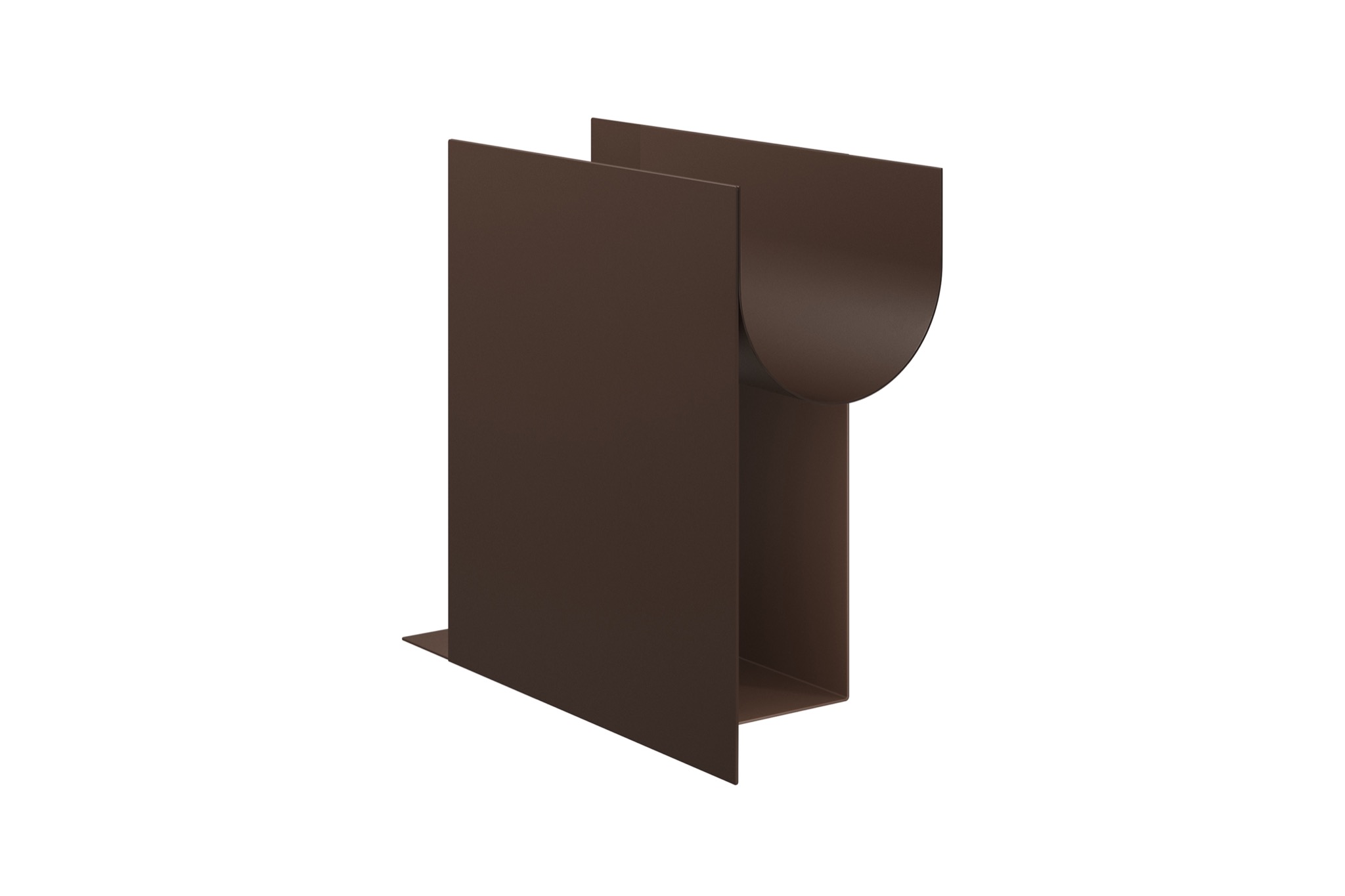 Glyph Side Table Alpha, Chocolate Brown , Art. no. 30664 (image 3)