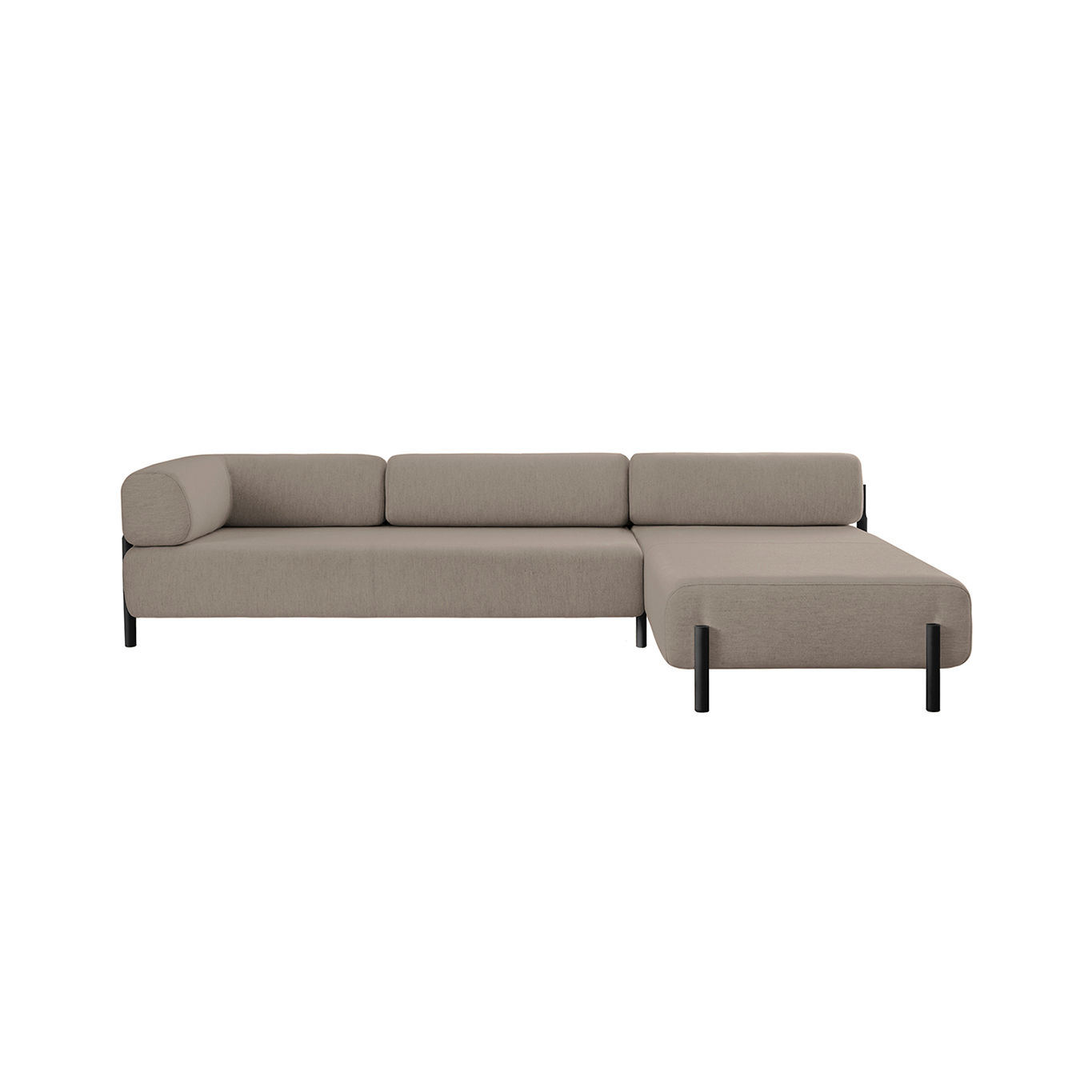 Corner Sofa Right, Beige (UK)