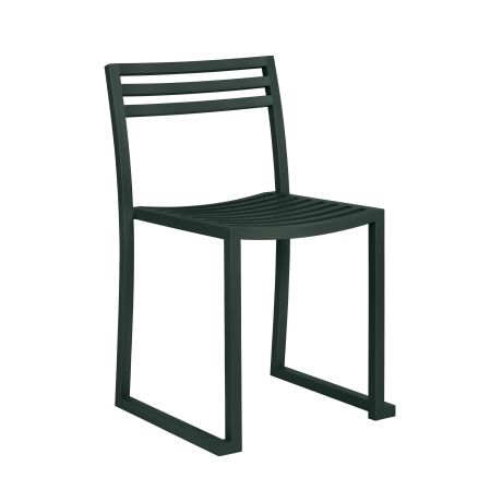 Chop Chair, Black Green