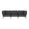 3-seater Sofa with Armrests
