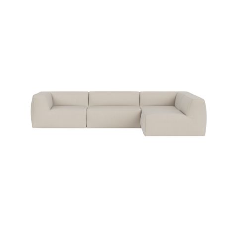 Great 3-seater Sofa Corner Right, Safire 0007