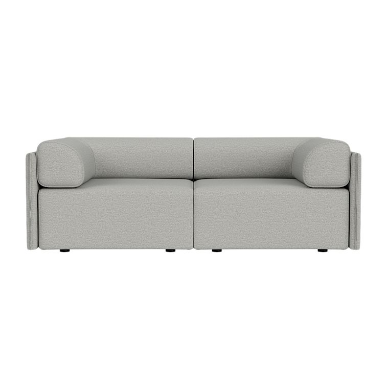 Palo Block 2-seater Sofa Low Back with Armrests, Amdal 130 (UK), Art. no. 94759 (image 2)