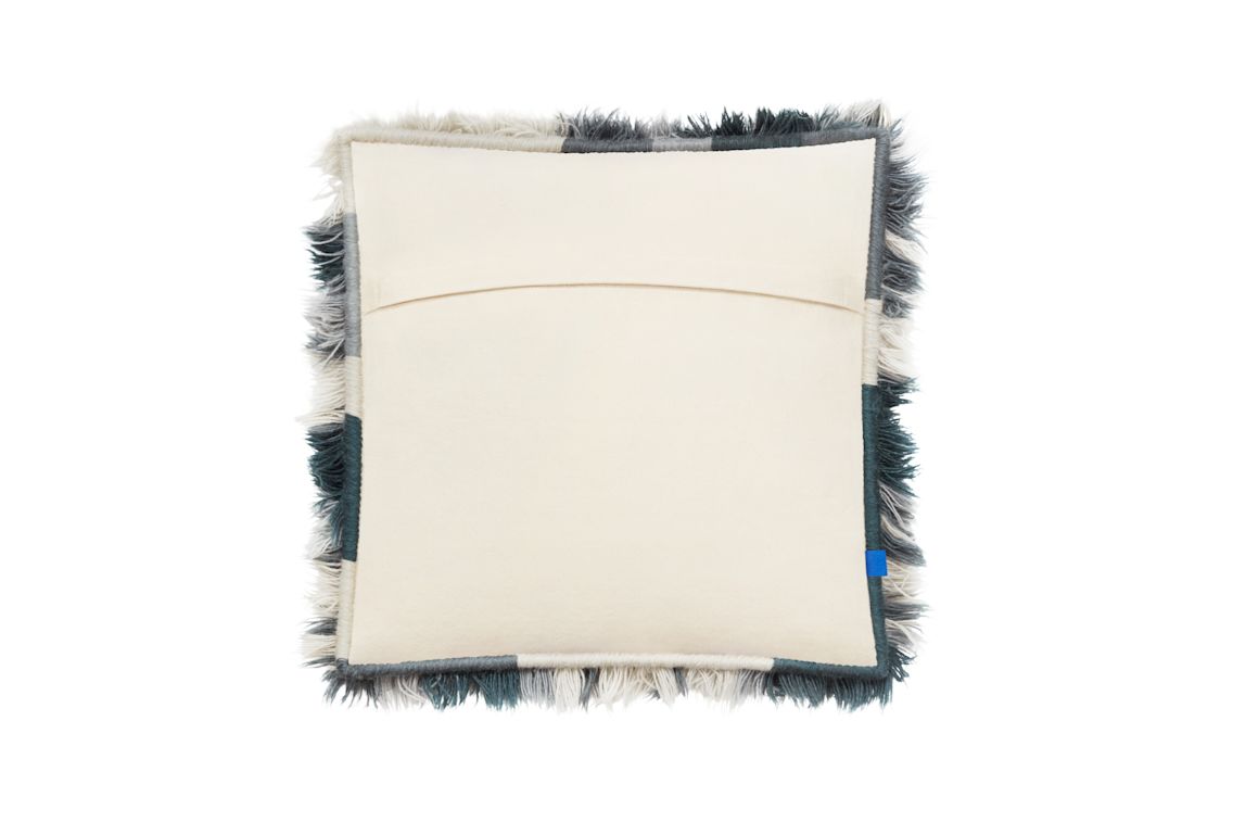 Monster Cushion Medium, Dark Teal / Off-white, Art. no. 30799 (image 2)