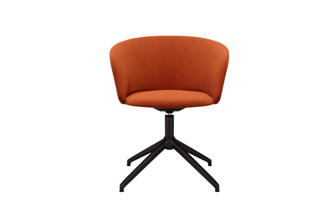 Kendo Swivel Chair 4-star Return, Canyon / Black (UK), Art. no. 20505 (image 2)