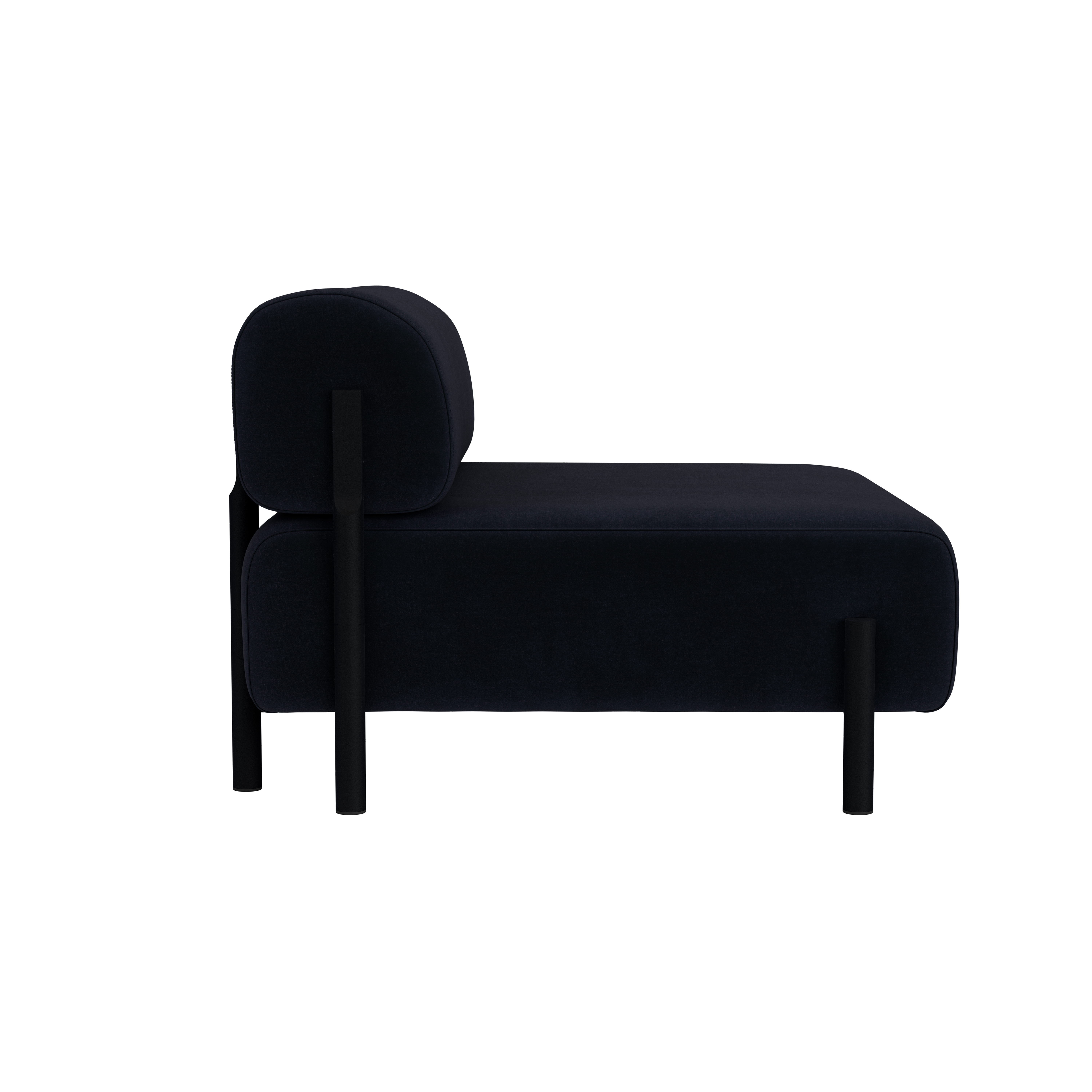 Palo Single-seater, Velluto Coex VL30/Black, Art. no. 31881 (image 3)