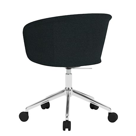 Kendo Swivel Chair 5-star Castors, Pine / Polished
