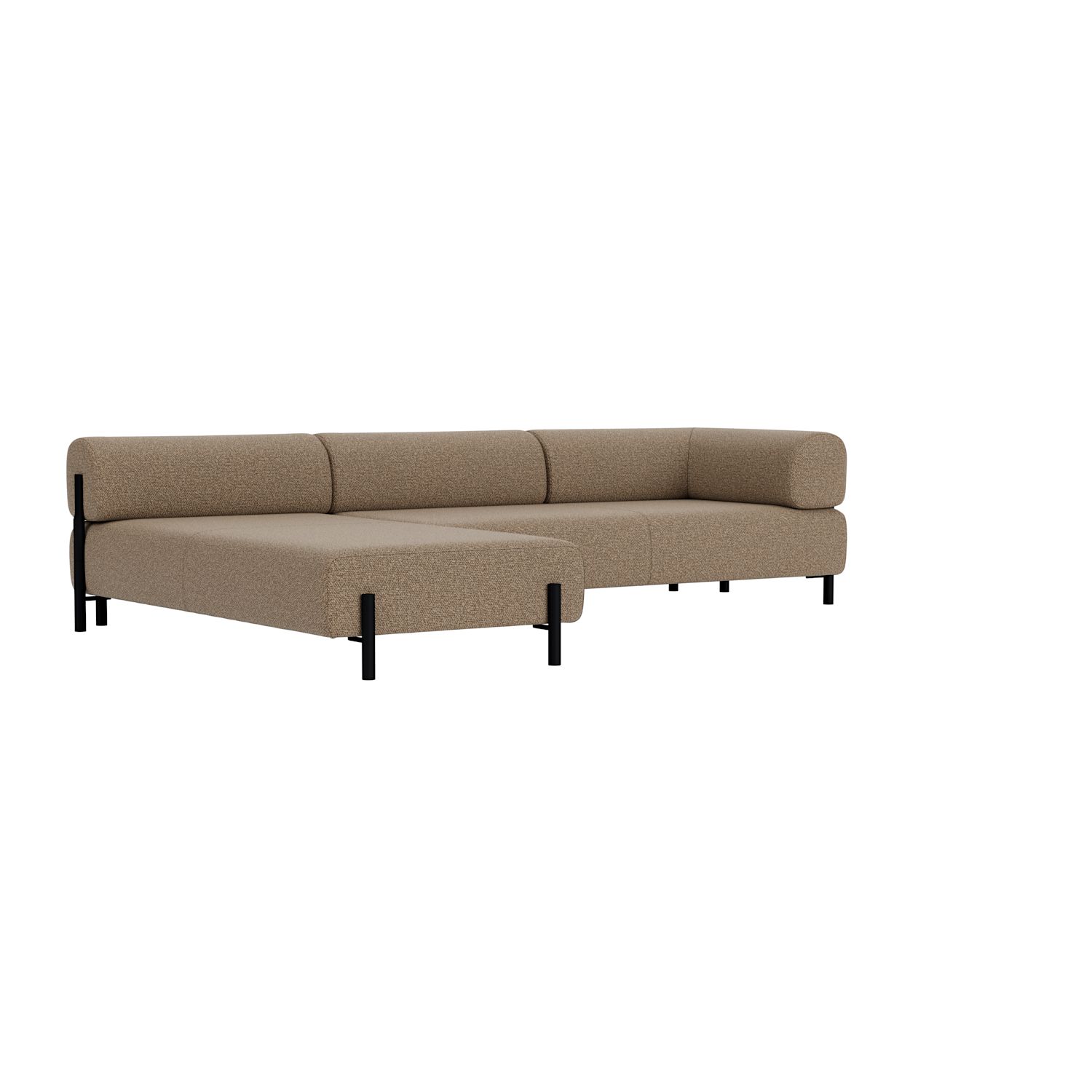 Corner Sofa Left, Storr 3405/Black (UK)