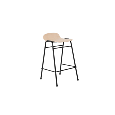Touchwood Counter Stool, Beech / Black