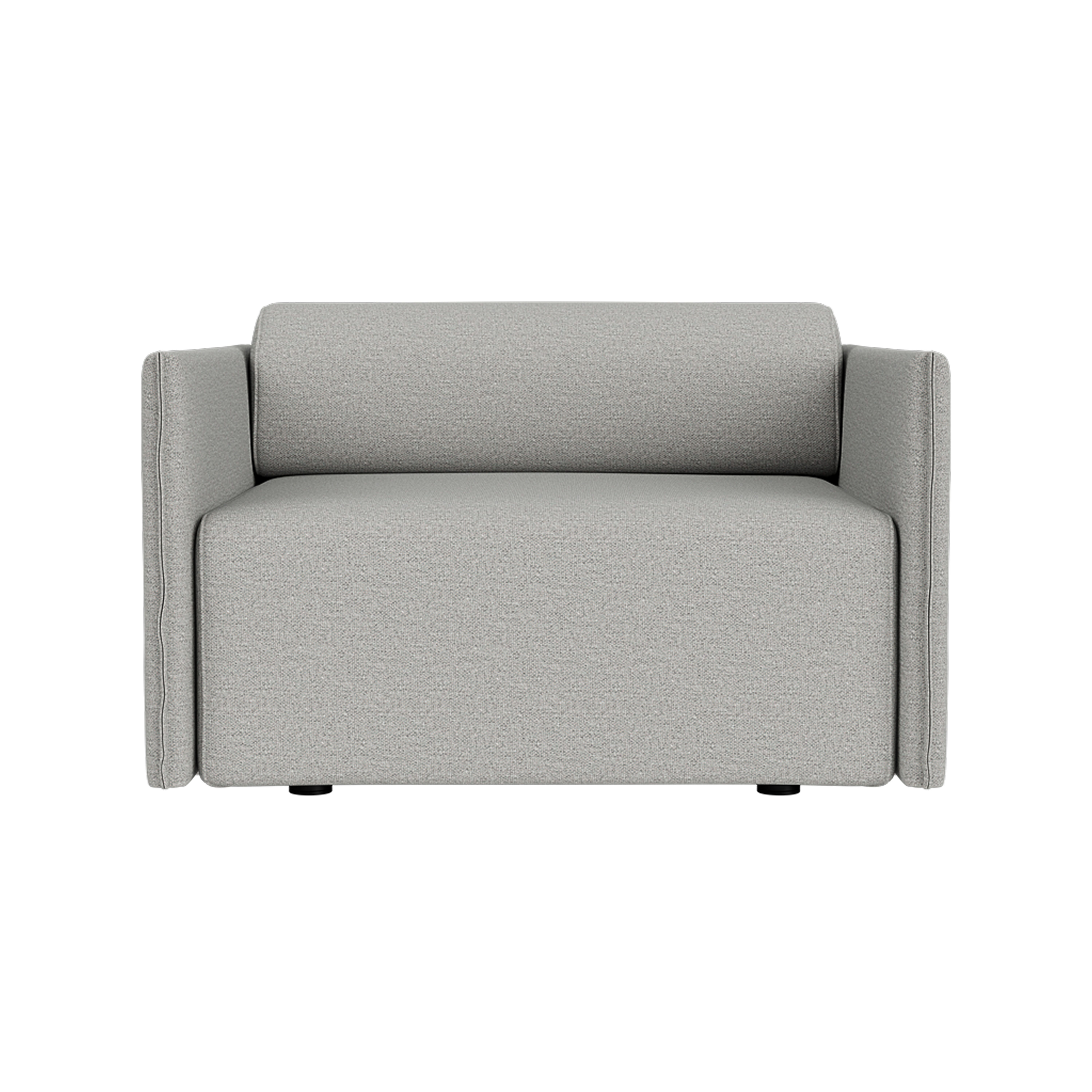 Palo Block Single-seater Low Back, Amdal 130, Art. no. 95286 (image 2)