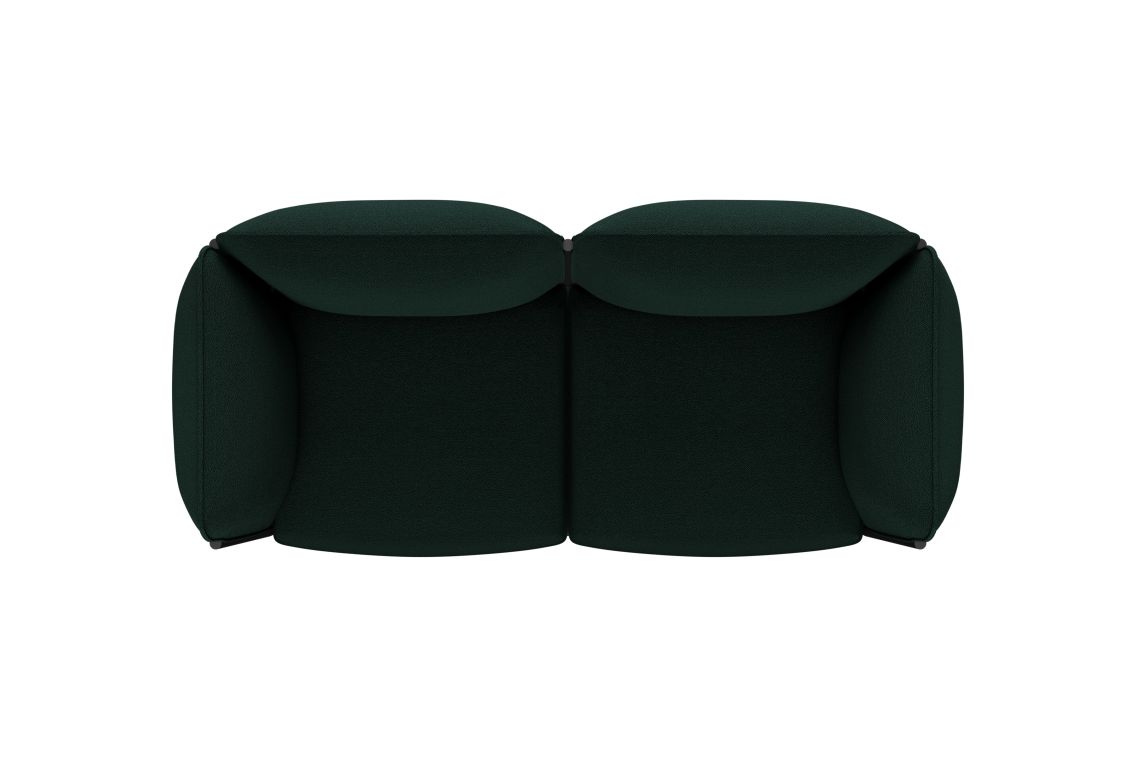 Kumo 2-seater Sofa with Armrests, Pine, Art. no. 30686 (image 4)