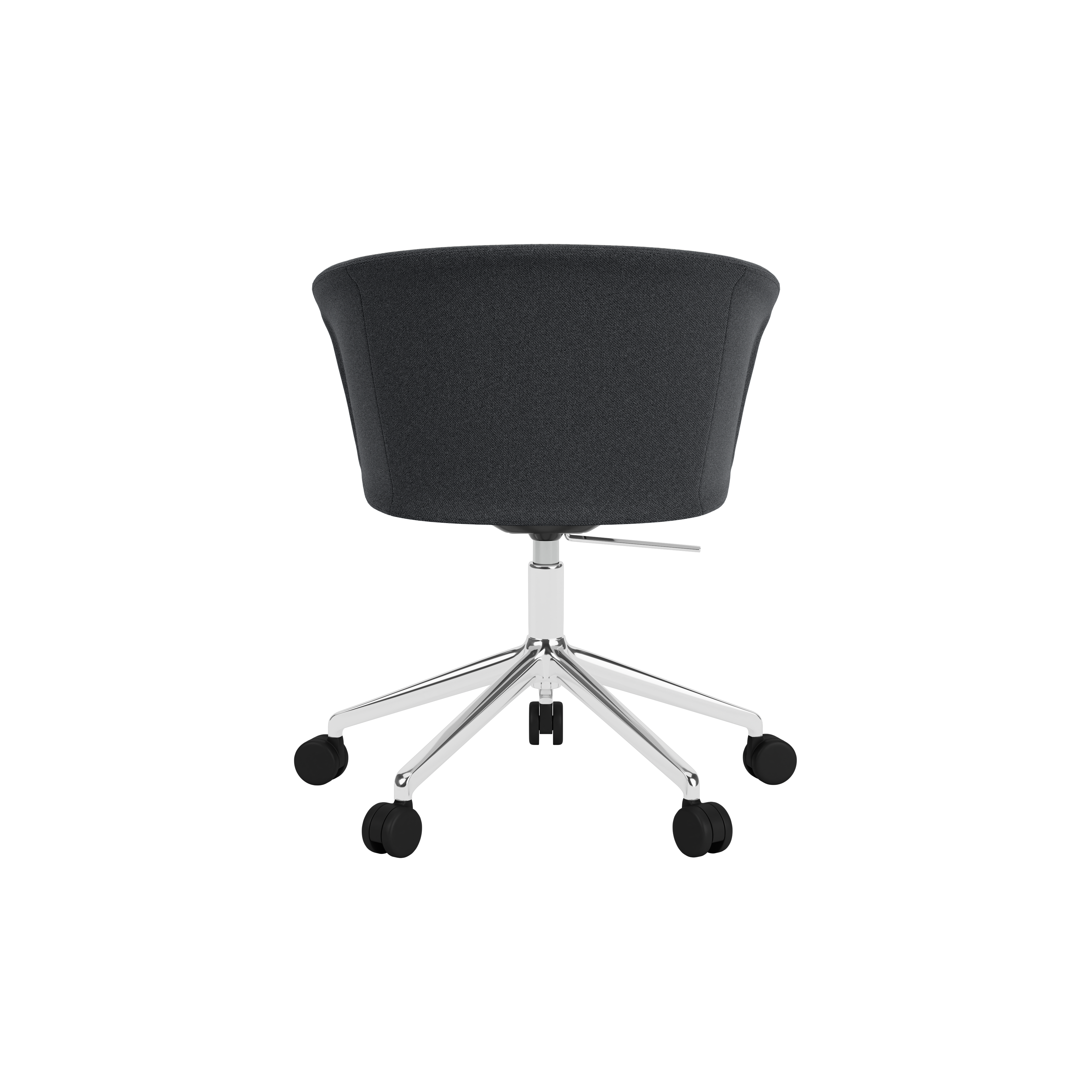 Kendo Swivel Chair 5-star Castors, Cura 60019/Polished, Art. no. 31976 (image 5)