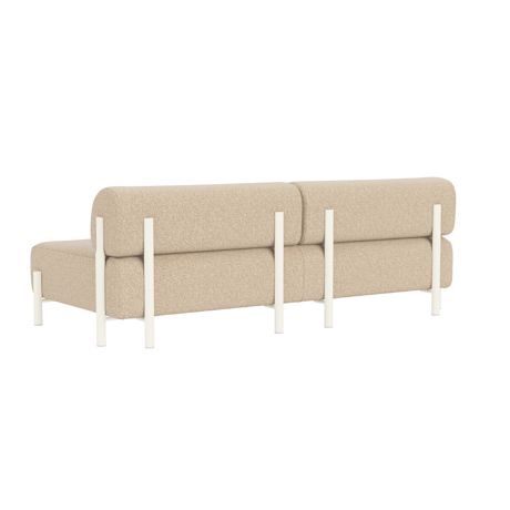 Palo 2-seater Sofa, Storr 1501/White