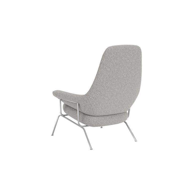 Hai Lounge Chair, Storr 612/Brushed Stainless, Art. no. 31751 (image 4)