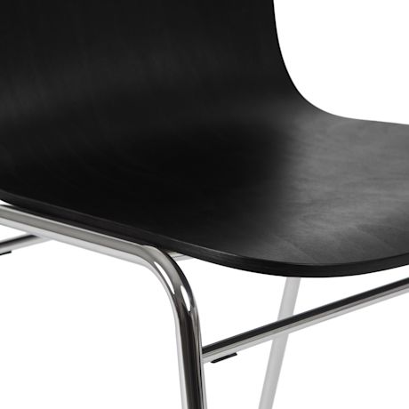 Touchwood Chair, Black / Chrome