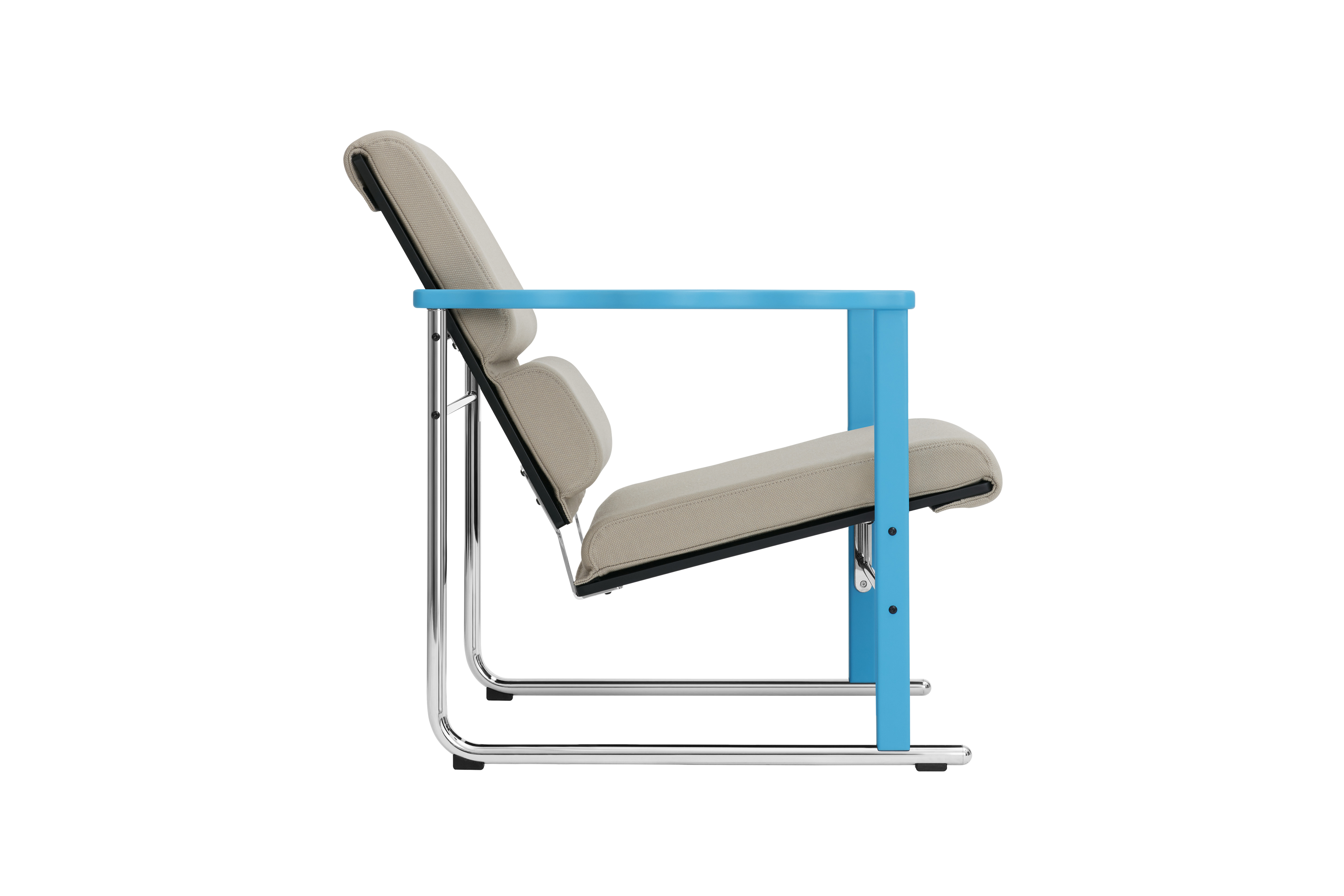 Experiment Lounge Chair, 502 / Blue / Light Beige, Art. no. 30945 (image 3)