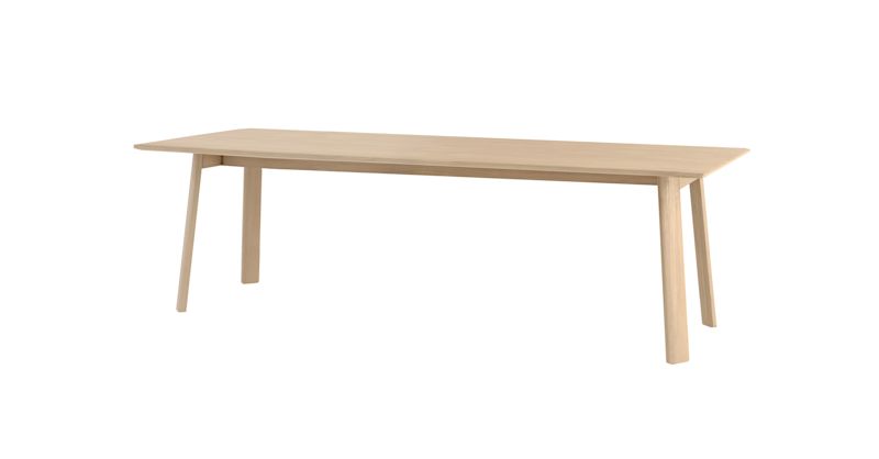 Alle Table Table 250 cm / 98 in, Natural Oak — Hem