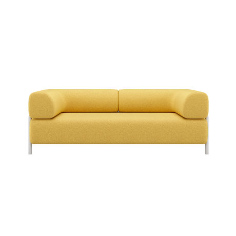 Palo 2-seater Sofa with Armrests, Sunflower