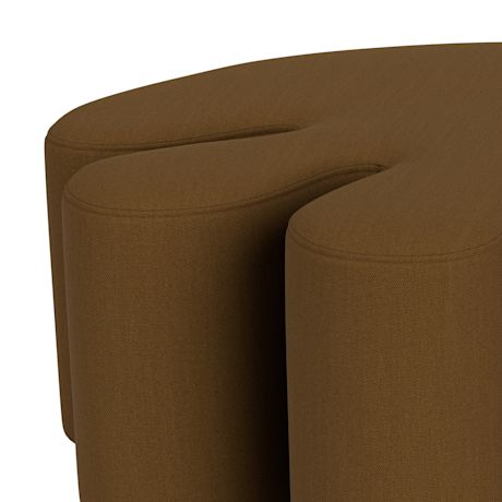 Palma Pouf Large, Steelcut 3 0265