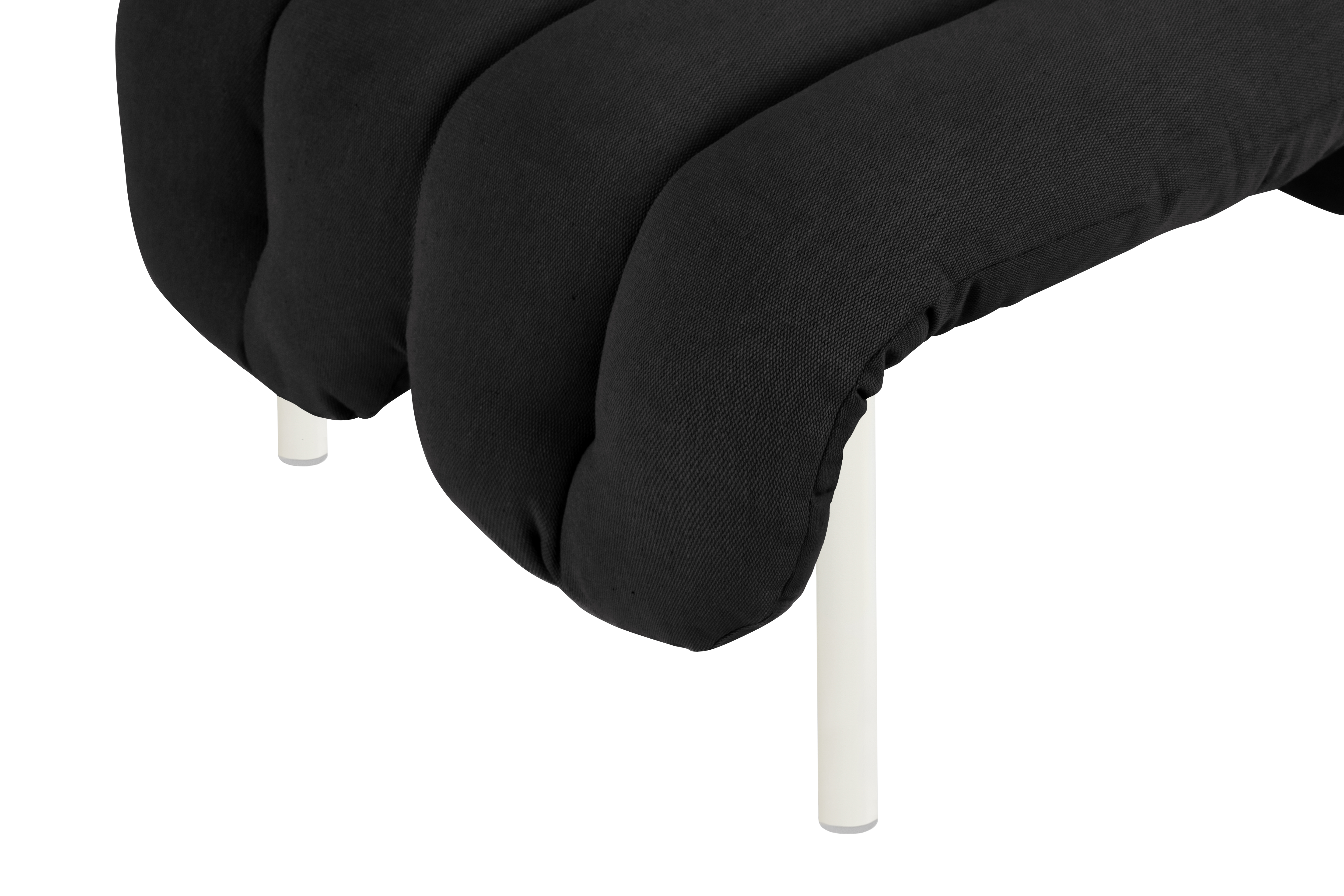 Puffy Lounge Chair + Ottoman, Anthracite / Cream, Art. no. 20314 (image 2)