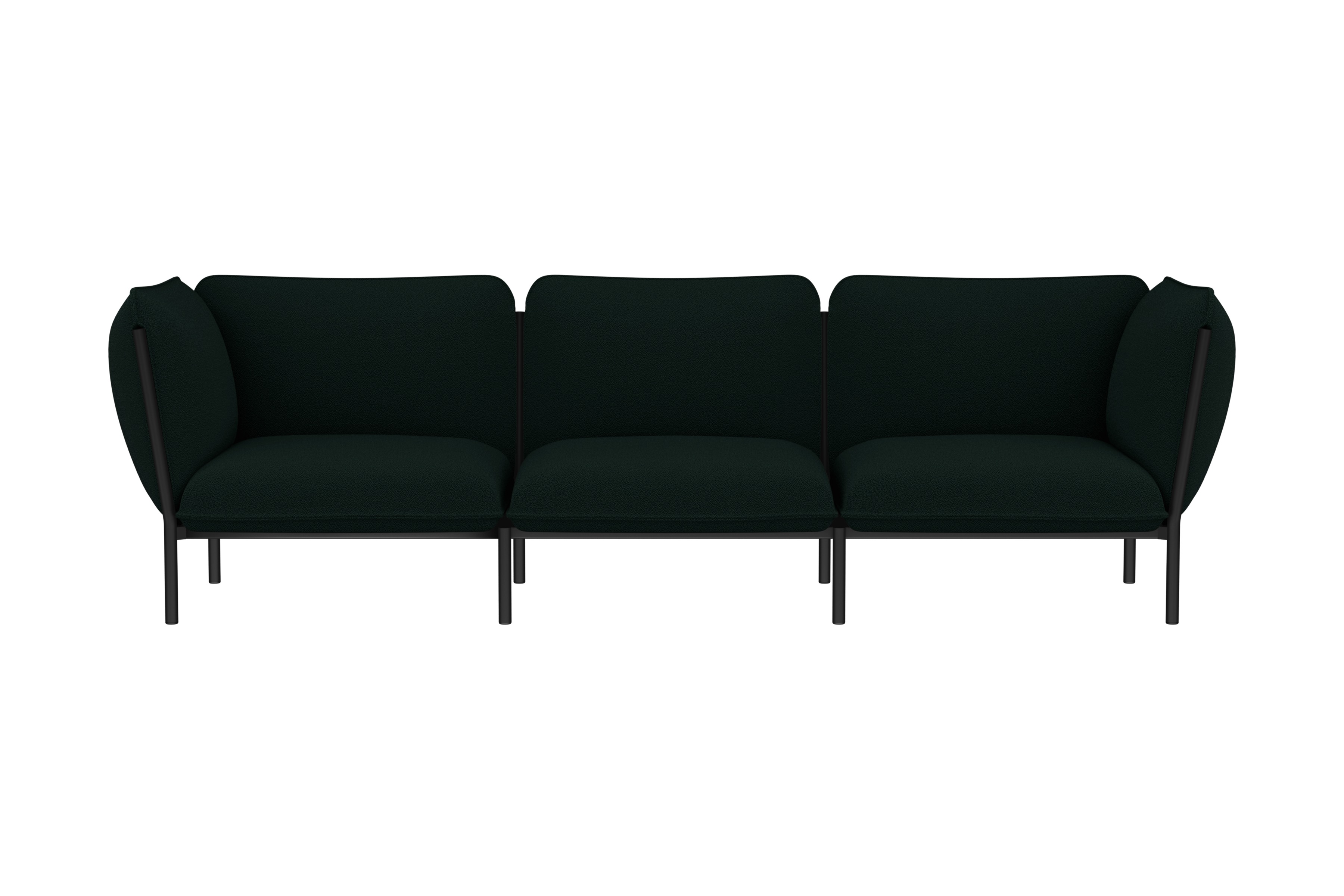 Kumo 3-seater Sofa with Armrests, Pine, Art. no. 30688 (image 1)