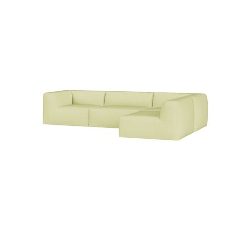 Great 3-seater Sofa Corner Right, Cifrado 0901