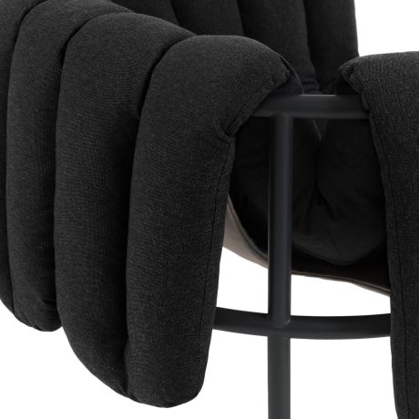 Puffy Lounge Chair, Anthracite / Black Grey (UK)