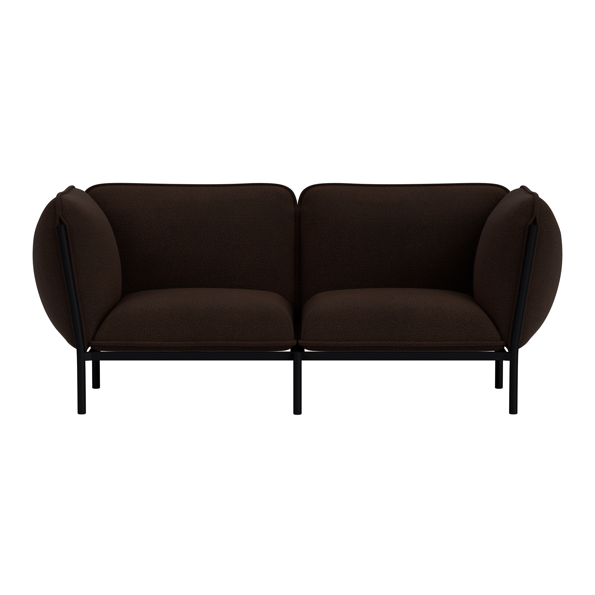 Kumo 2-seater Sofa with Armrests, Sera Rosewood, Art. no. 95414 (image 2)