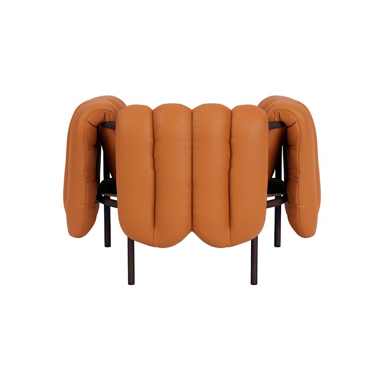 Puffy Lounge Chair, Elmosoft Leather 54035 / Chocolate Brown (UK), Art. no. 90097 (image 5)