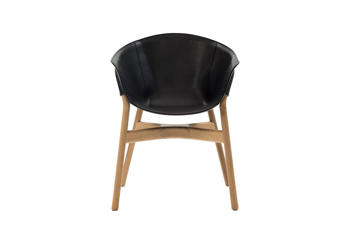 Pocket Armchair, Black / Natural, Art. no. 13102 (image 1)