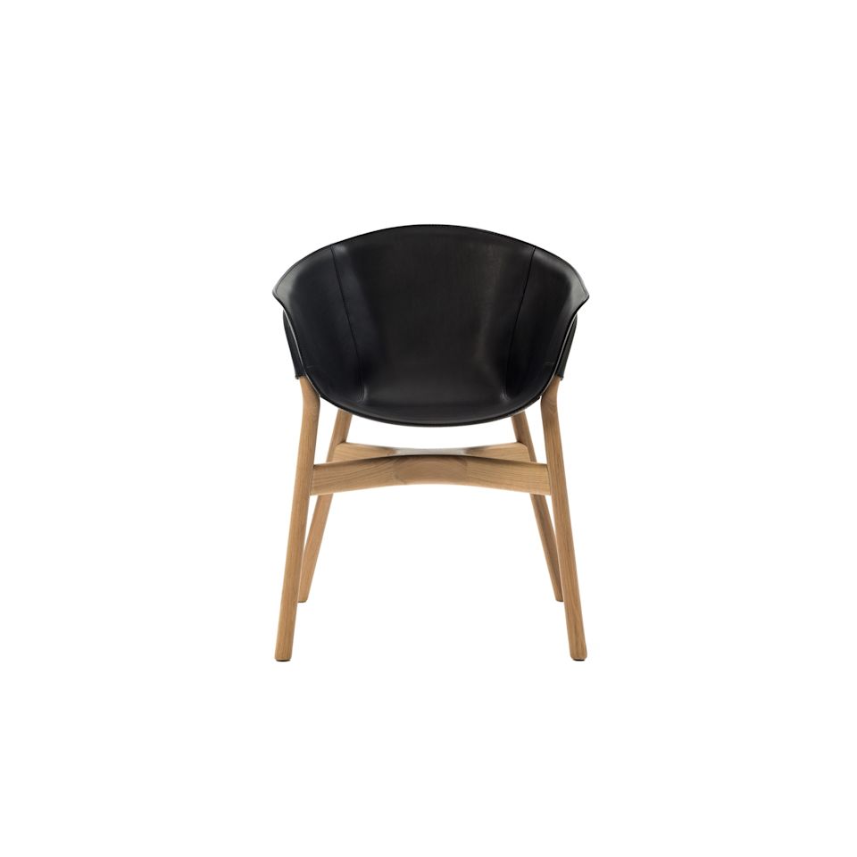 Pocket Armchair, Black Natural — Hem