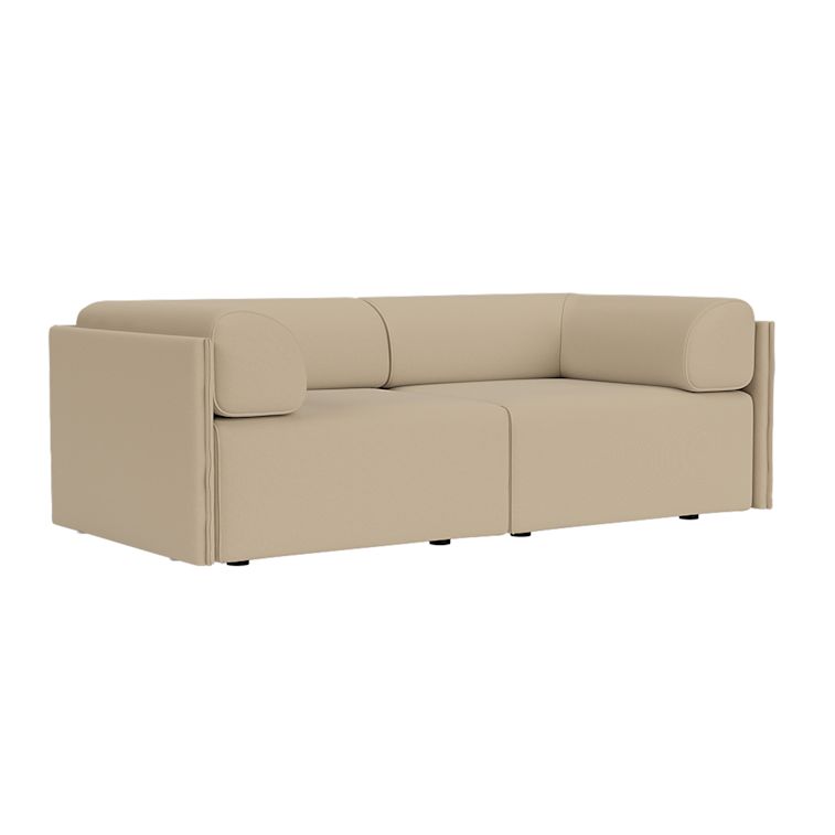 Palo Block 2-seater Sofa Low Back with Armrests, Autumn 221, Art. no. 94705 (image 1)