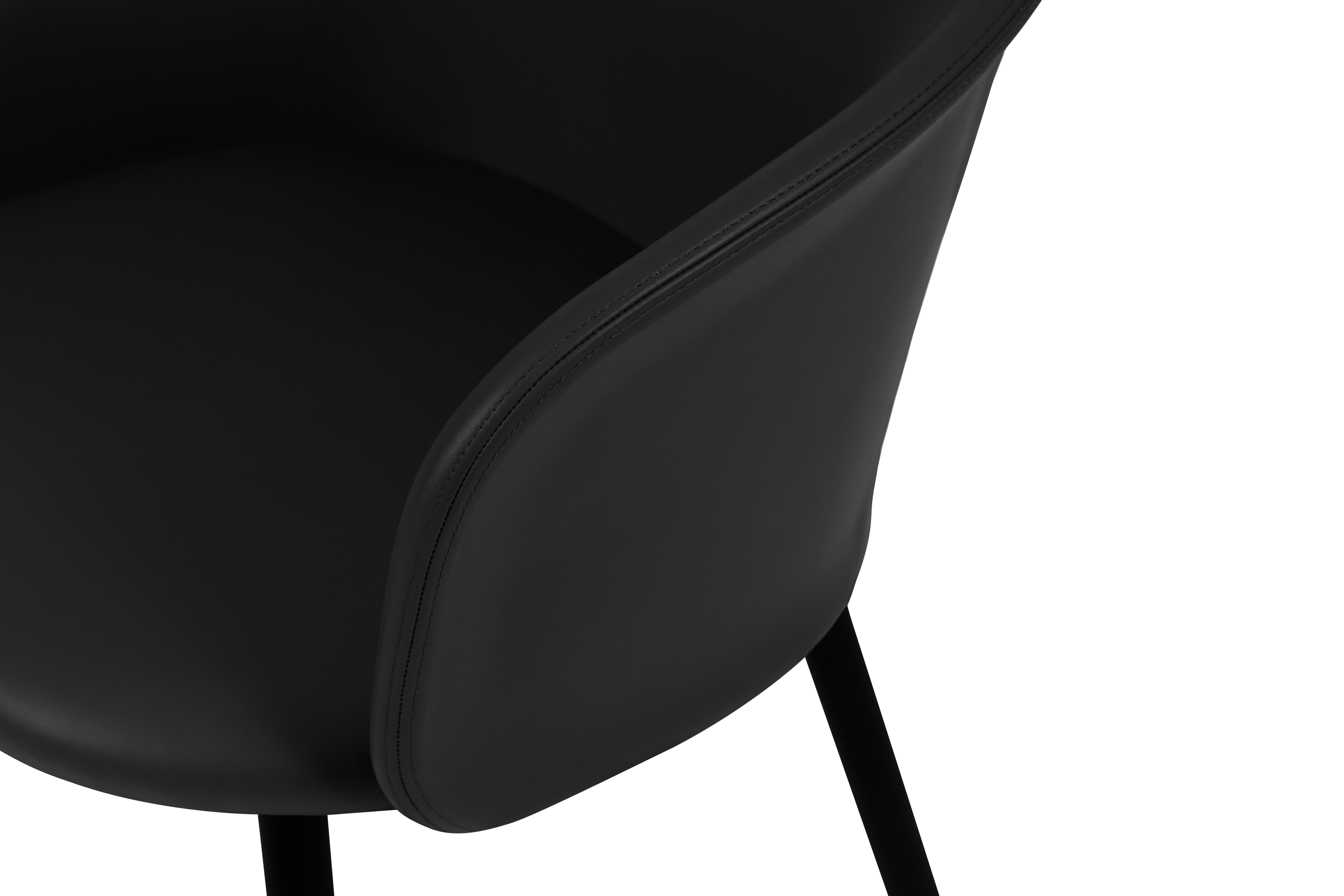 Kendo Chair, Black Leather, Art. no. 20251 (image 8)