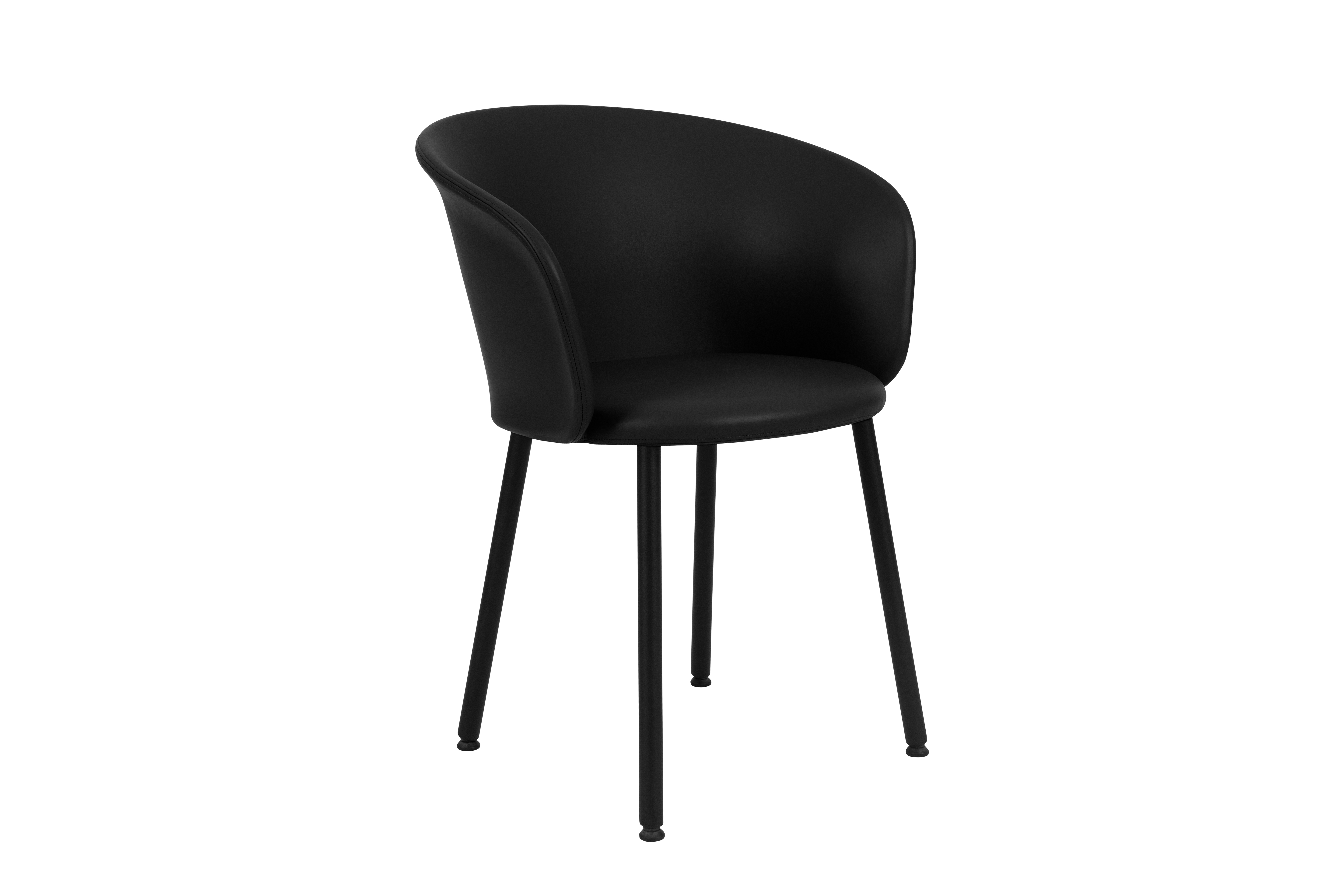 Kendo Chair, Black Leather, Art. no. 20251 (image 1)