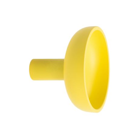 Punched Metal Hook Small, Yellow