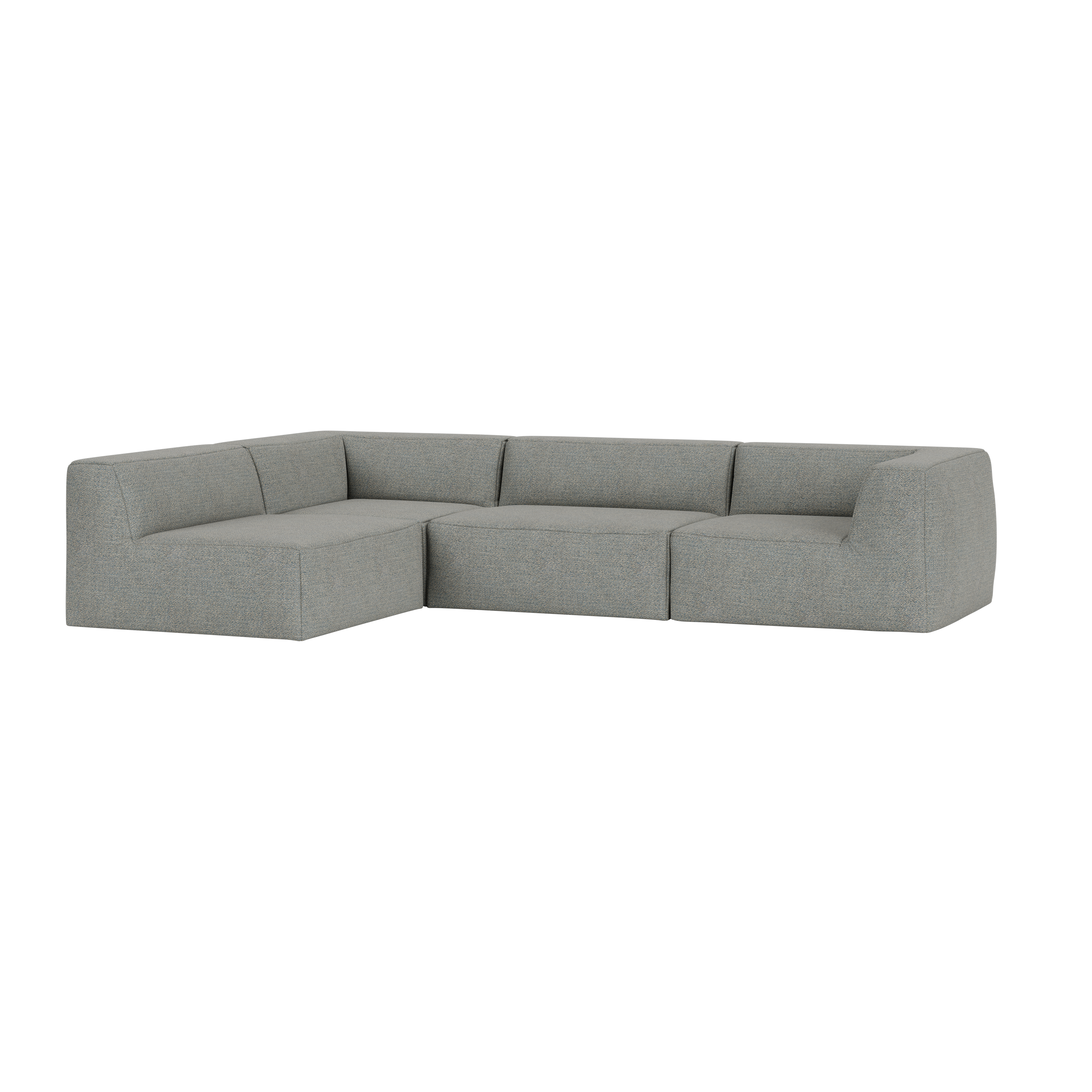 Great 3-seater Sofa Corner Left, Safire 0012 (UK)