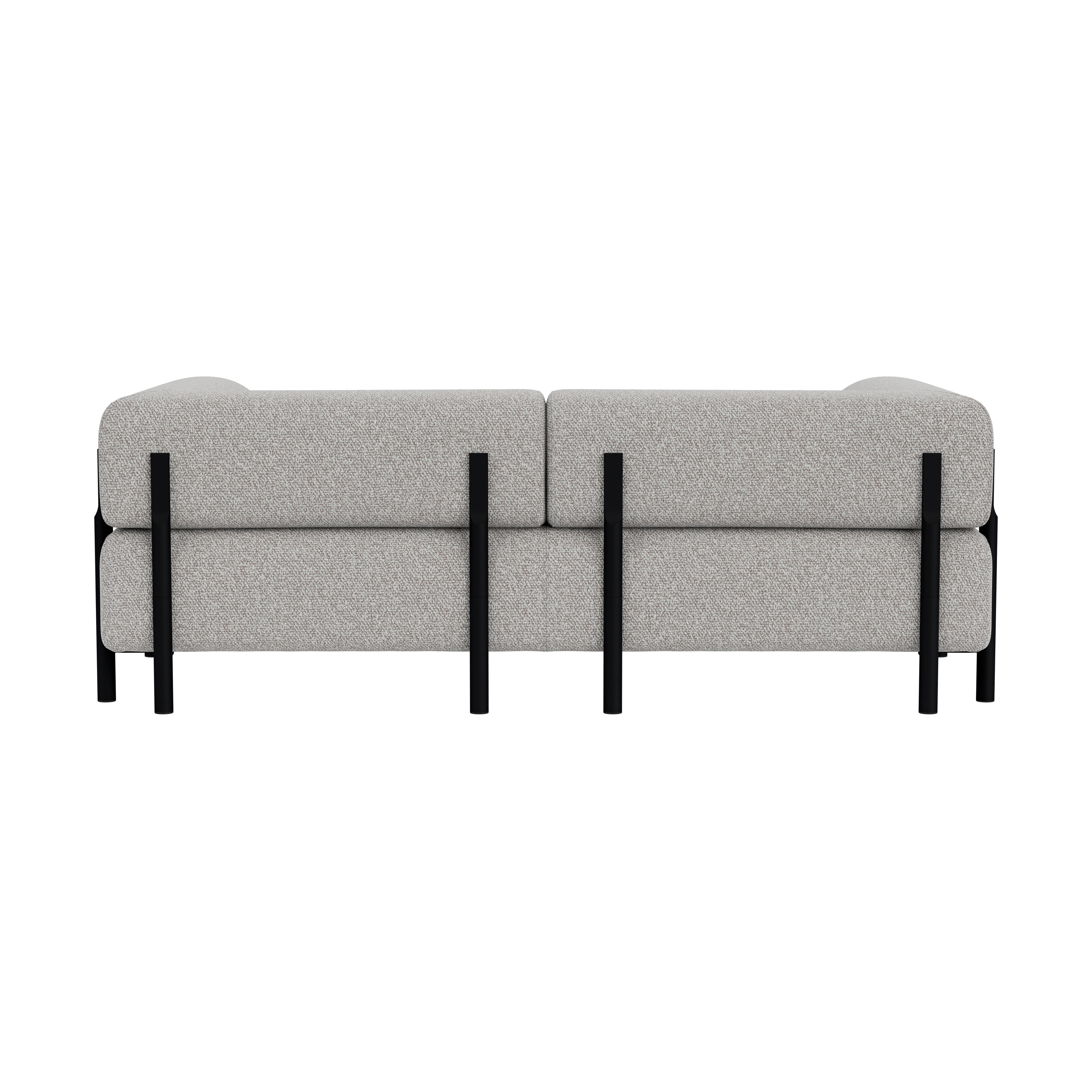 Palo 2-seater Sofa with Armrests, Storr 612/Black, Art. no. 90751 (image 5)