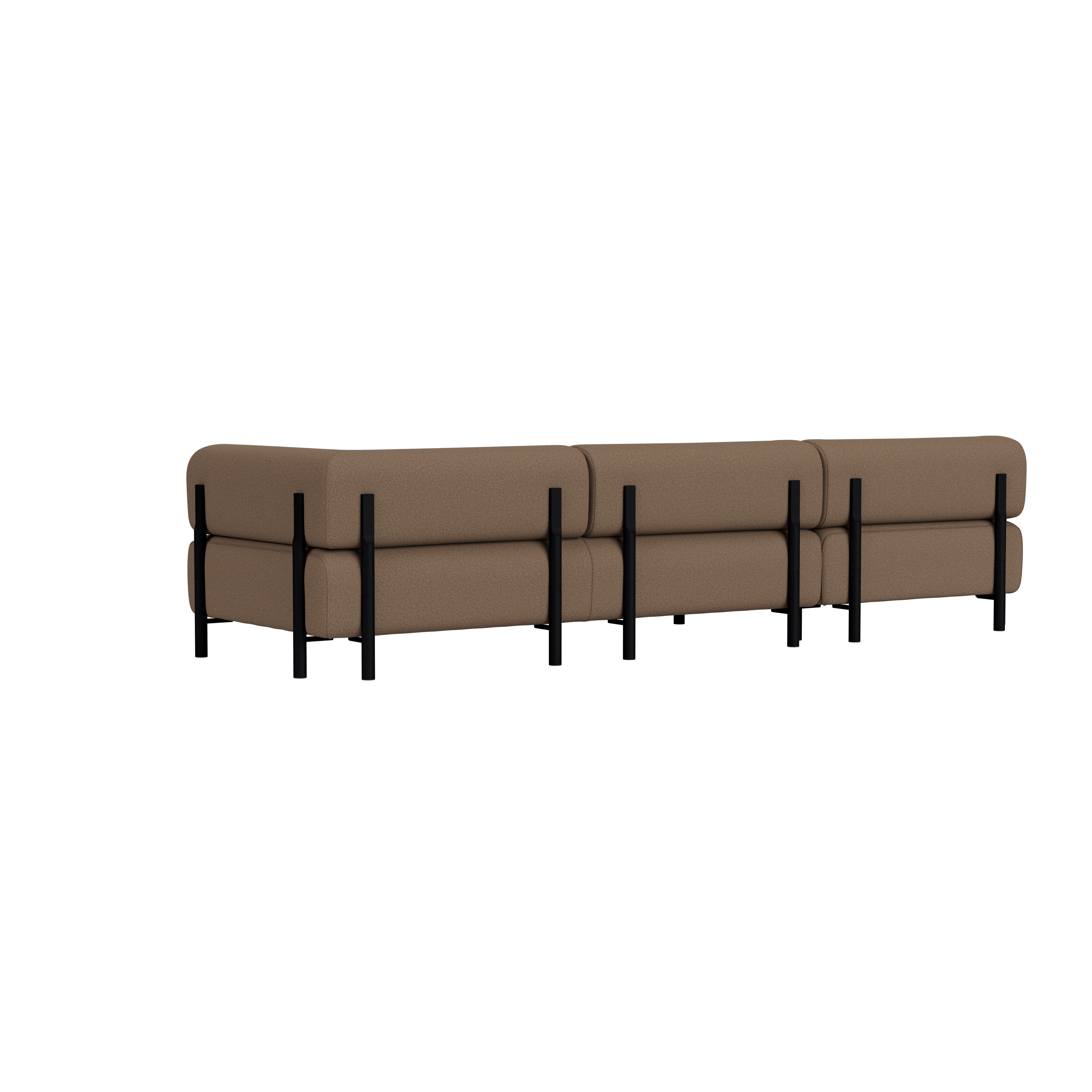 Palo Corner Sofa Left, Autumn 361/Black, Art. no. 90814 (image 5)