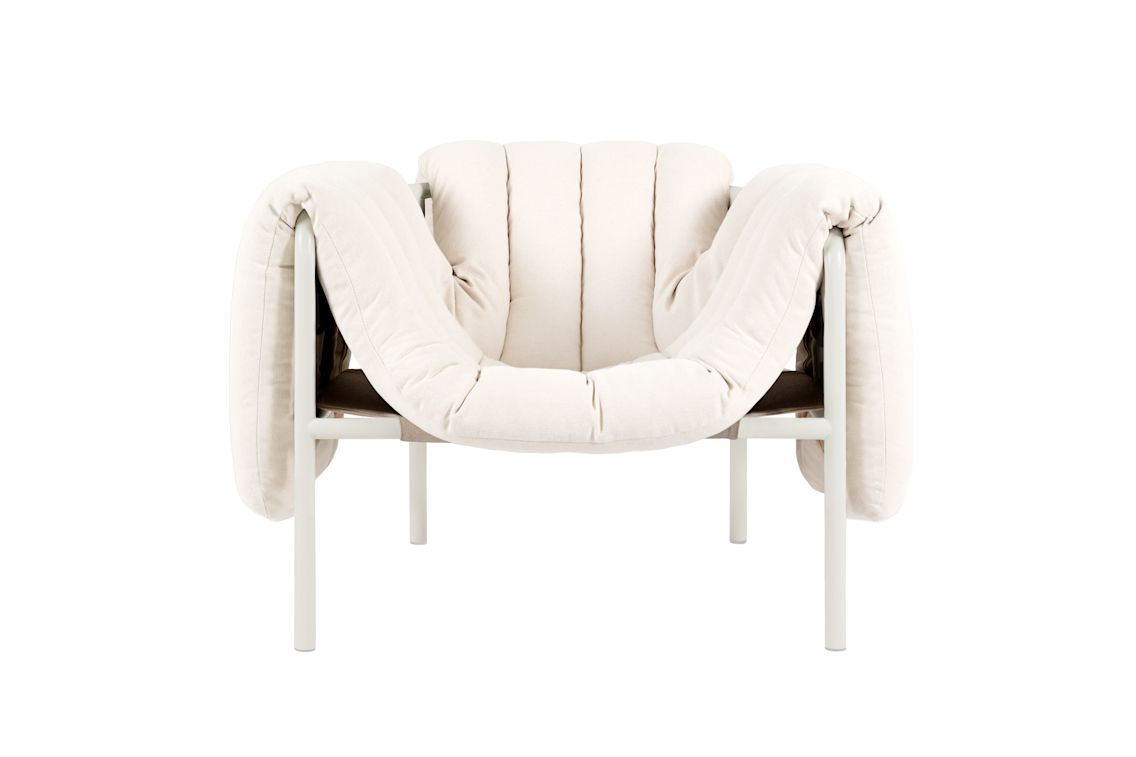 Puffy Lounge Chair, Natural / Cream, Art. no. 20197 (image 2)