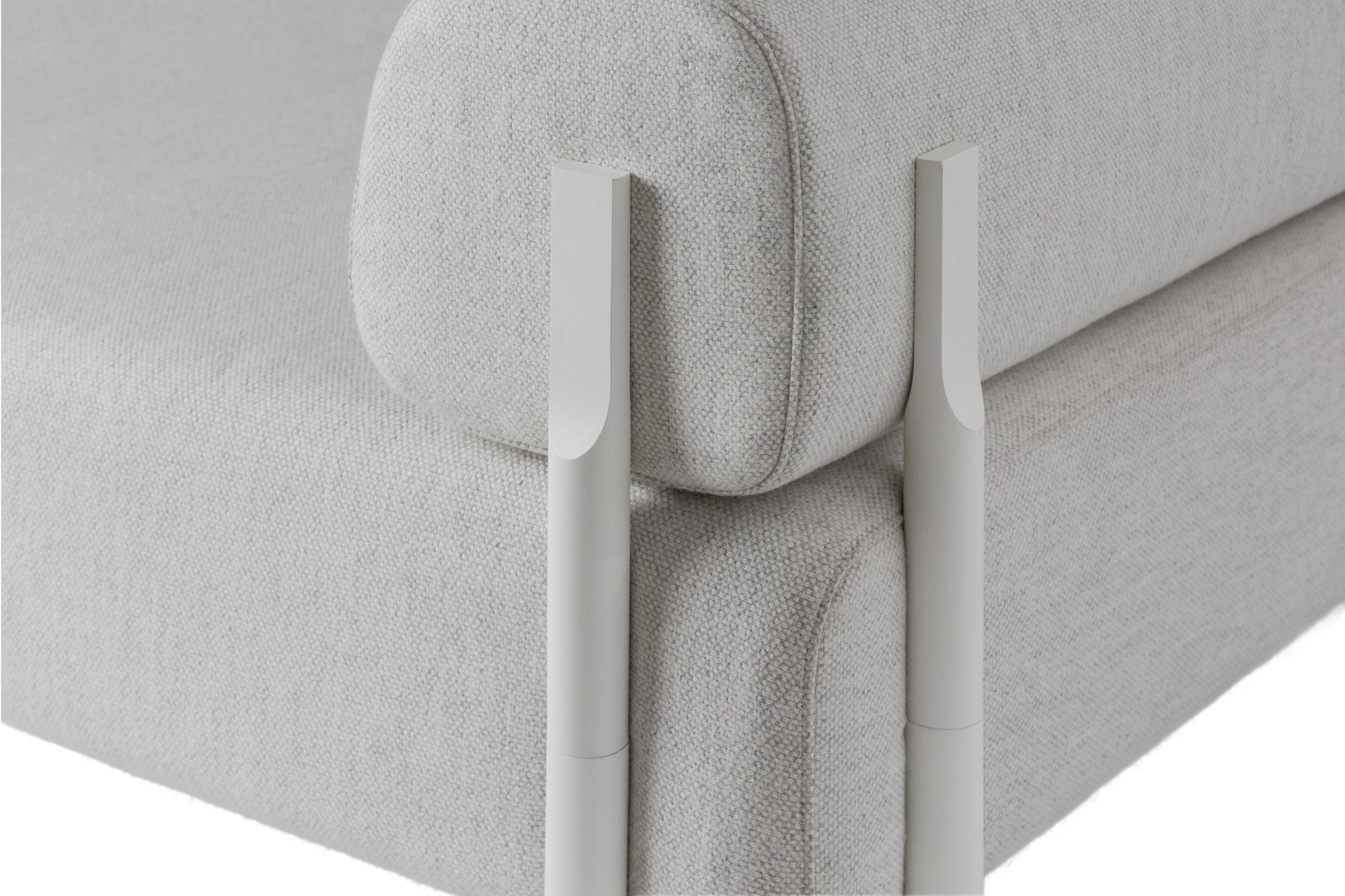 Palo 2-seater Sofa Chaise Left, Chalk, Art. no. 12921 (image 4)