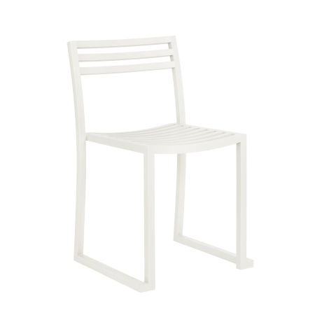 Chop Chair, Grey White
