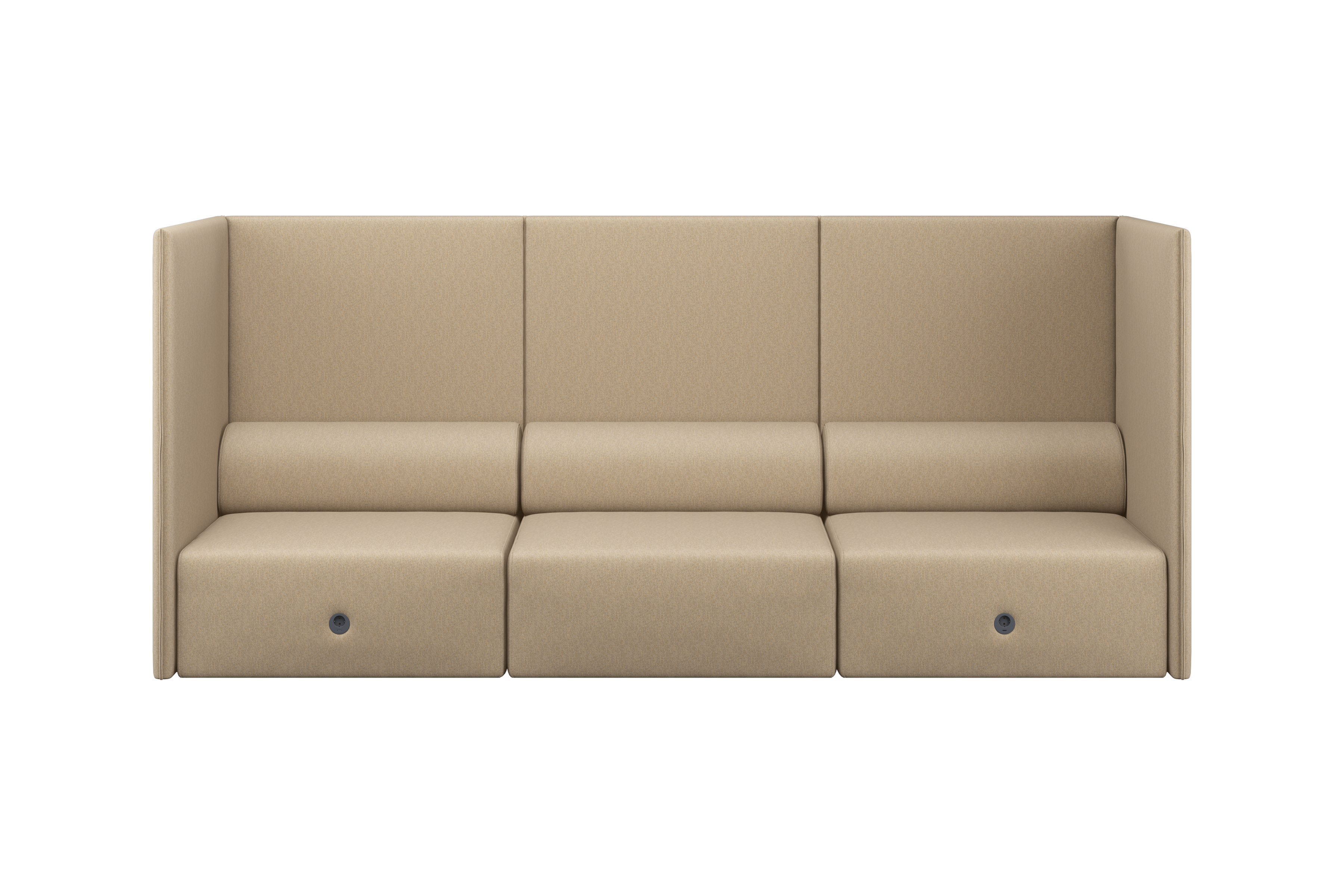 Palo Block 3-seater Sofa High Back, Beige (UK), Art. no. 20749 (image 4)