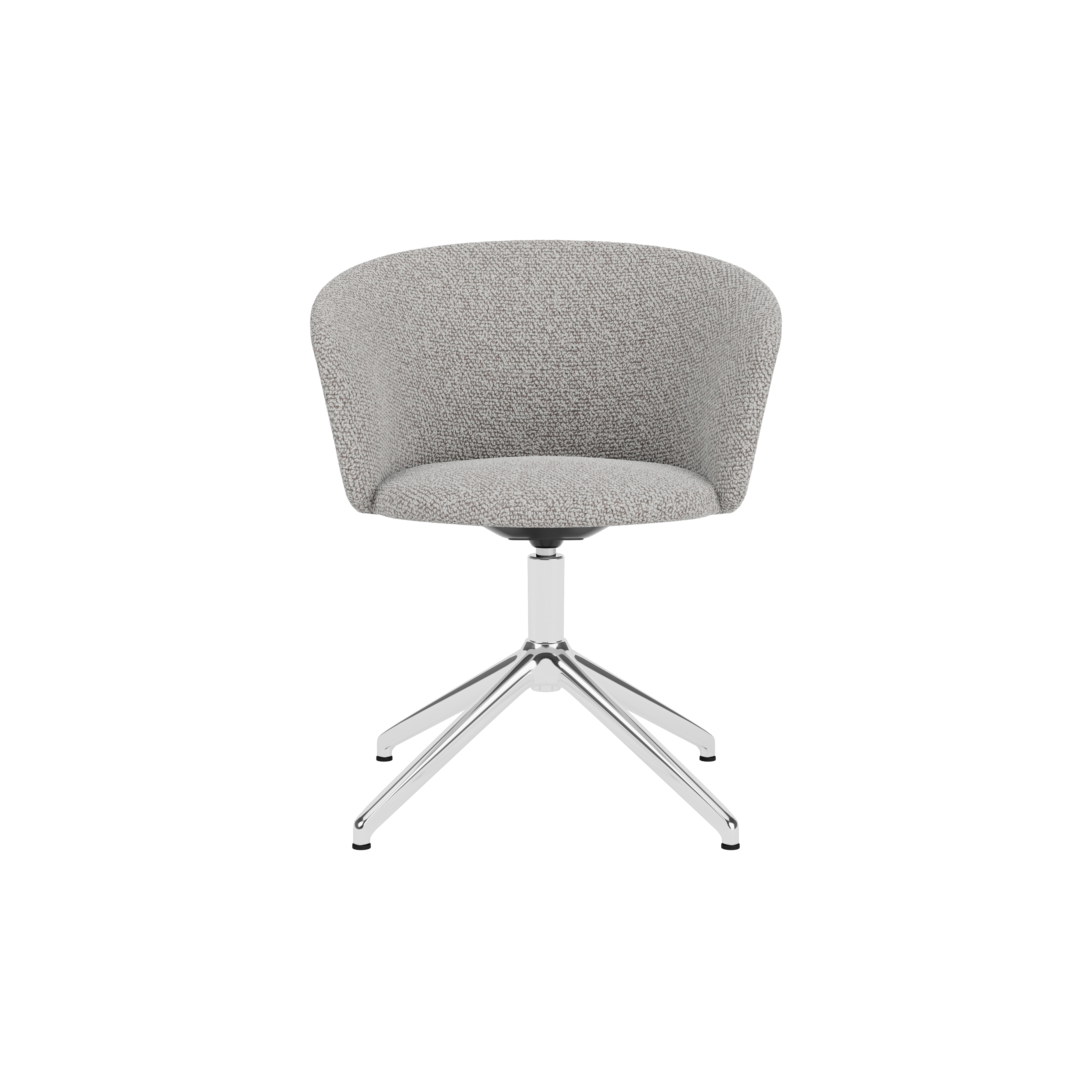 Kendo Swivel Chair 4-star Return, Storr 612/Polished, Art. no. 32013 (image 2)