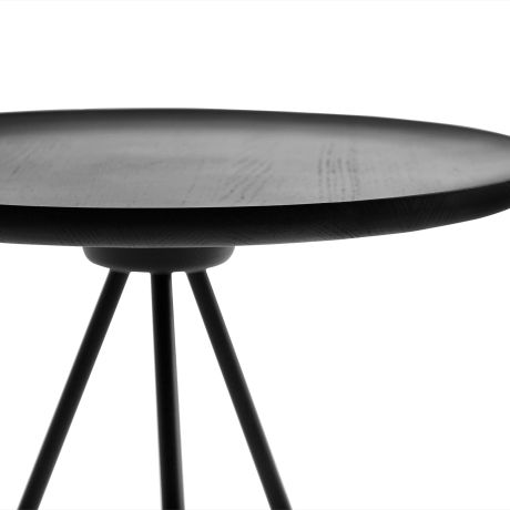 Key Side Table, Black / Black