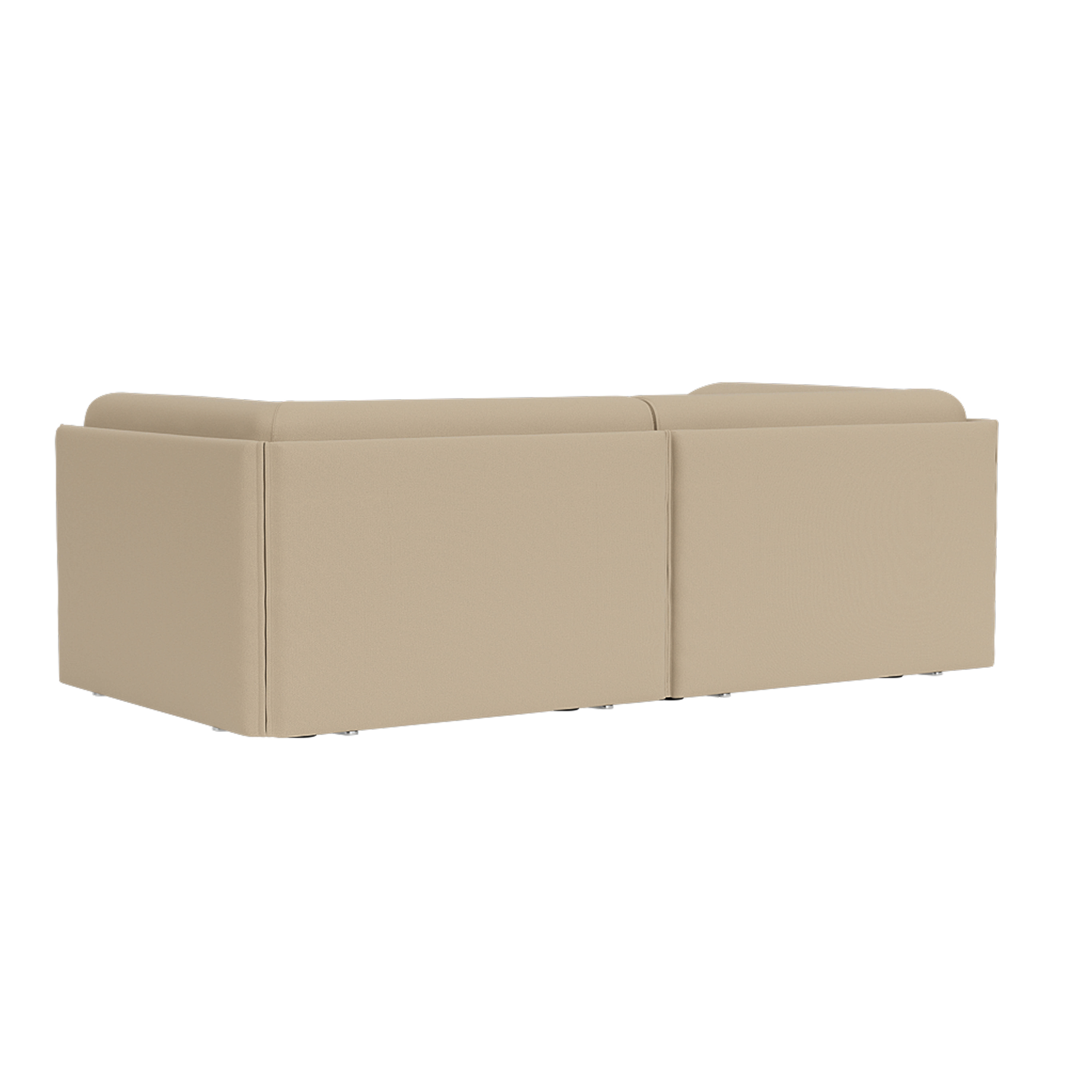 Palo Block 2-seater Sofa Low Back with Armrests, Autumn 221, Art. no. 94705 (image 4)