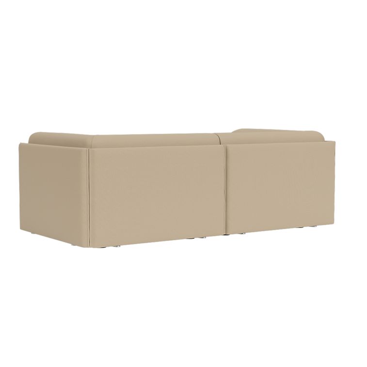 Palo Block 2-seater Sofa Low Back with Armrests, Autumn 221, Art. no. 94705 (image 4)