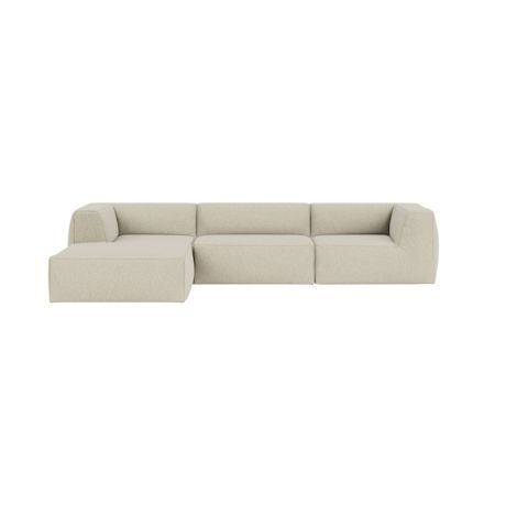 Great 3-seater Sofa Chaise Left, Safire 0014